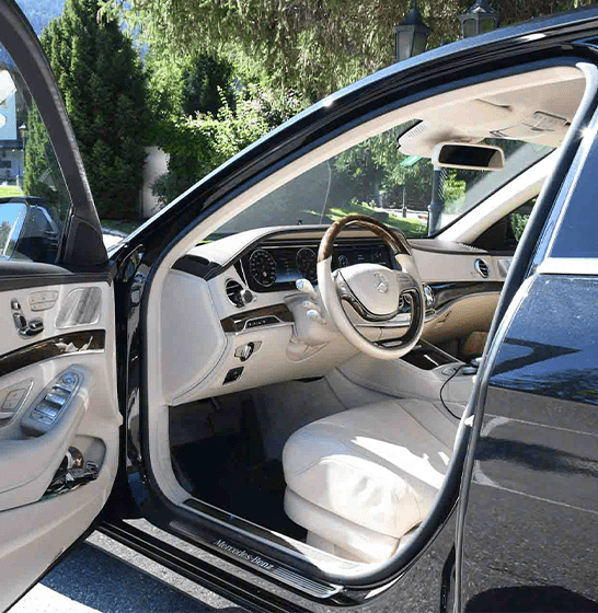 Inside Mercedes Benz VIP Gstaad